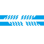 2 PCS/Set D-487 Stripe Pattern Car Modified Decorative Sticker, D-487