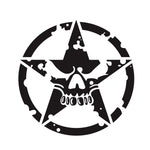 D-520 Star Pattern Car Modified Hood Decorative Sticker, D-520