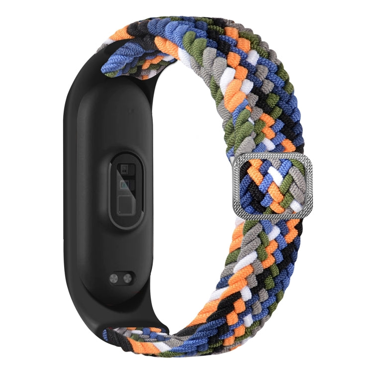 Adjustable Nylon Braided Elasticity Watch Band, For Xiaomi Mi Band 7