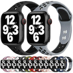 Double Nail Small Waist Watch Band For Apple Watch Series, 7 45mm / 6&SE&5&4 44mm / 3&2&1 42mm, 7 41mm / 6&SE&5&4 40mm / 3&2&1 38mm