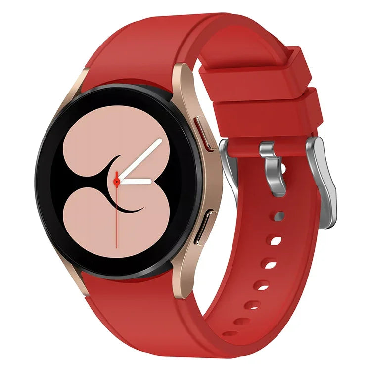 mm Silicone Watch Band, For Samsung Galaxy Watch 5 40mm, For Samsung Galaxy Watch 5 Pro 45mm