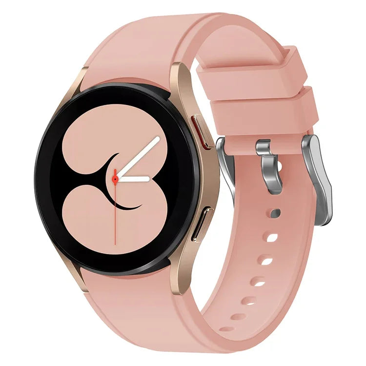 mm Silicone Watch Band, For Samsung Galaxy Watch 5 40mm, For Samsung Galaxy Watch 5 Pro 45mm
