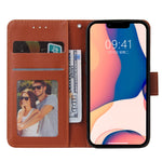 Multifunctional Horizontal Flip Leather Case with Three Card Slot, For iPhone 14, For iPhone 14 Plus, For iPhone 14 Pro, For iPhone 14 Pro Max
