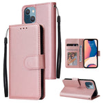 Multifunctional Horizontal Flip Leather Case with Three Card Slot, For iPhone 14, For iPhone 14 Plus, For iPhone 14 Pro, For iPhone 14 Pro Max