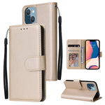 Multifunctional Horizontal Flip Leather Case with Three Card Slot, For iPhone 14, For iPhone 14 Plus, For iPhone 14 Pro, For iPhone 14 Pro Max