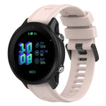 22mm Silicone Twill Watch Band, For Garmin Forerunner 955