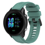 22mm Silicone Twill Watch Band, For Garmin Forerunner 955