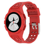 Silicone Integrated Watch Band, For Samsung Galaxy Watch5 40mm, For Samsung Galaxy Watch5 44mm
