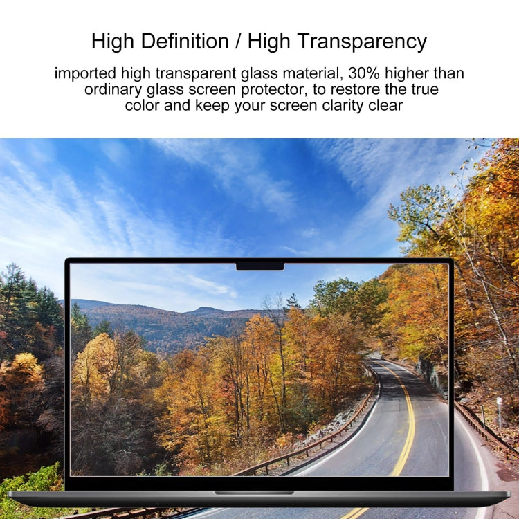 9H Explosion-proof Tempered Glass Film For MacBook Air 13.6 inch A2681 / A3449, 1 PC, 2 PCS, 25 PCS