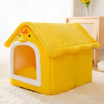 House Type Universal Removable and Washable Pet Dog Cat Bed Pet Supplies, S
