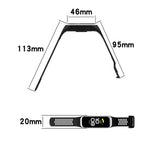 SM-R220 Two-color Silicone Watch Band, For Samsung Galaxy Fit 2