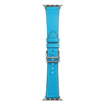 Single Lap Microfiber Leather Watch Band For Apple Watch Series, 7 45mm / 6&SE&5&4 44mm / 3&2&1 42mm, 7 41mm / 6&SE&5&4 40mm / 3&2&1 38mm