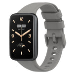 Litchi Texture Leather Watch Band, For Xiaomi Mi Band 7 Pro