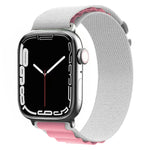 Nylon Watch Band, For Apple Watch Series 8&7 45mm / SE 2&6&SE&5&4 44mm / 3&2&1 42mm, For Apple Watch tra Series 8&7 45mm / SE 2&6&SE&5&4 44mm / 3&2&1 42mm