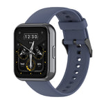 Solid Color Soft Silicone Watch Band, For Realme Watch 3