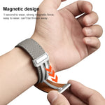 For Samsung Galaxy Watch5 40mm / 44mm Litchi Genuine Leather Watch Band, Black Buckle, Silver Buckle