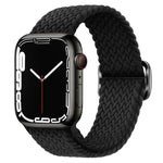 Buckle Nylon Braided Watch Band, For Apple Watch Ultra 49mm / Series 8&7 45mm / SE 2&6&SE&5&4 44mm / 3&2&1 42mm