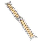 Three Strains Stainless Steel Metal Watch Band, For Google Pixel Watch 4 / 3 / 2 / 1 41mm