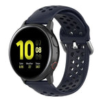 20mm Clasp Solid Color Sport Wrist Strap Watchband, For Huawei Watch GT2 42MM, For Galaxy Watch Active2 / Active