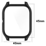 PC + Tempered Glass Integrated Protective Watch Case, For Amazfit GTS 4