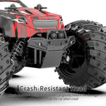 JJR/C Q105 2.4G RC Electric Climbing Off-Road Vehicle, JJR/C Q105(Black Red), JJR/C Q105(Black Blue)
