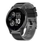 Plain Weave Two-color Silicone Watch Band, For Samsung Galaxy Watch 5 Pro 45mm