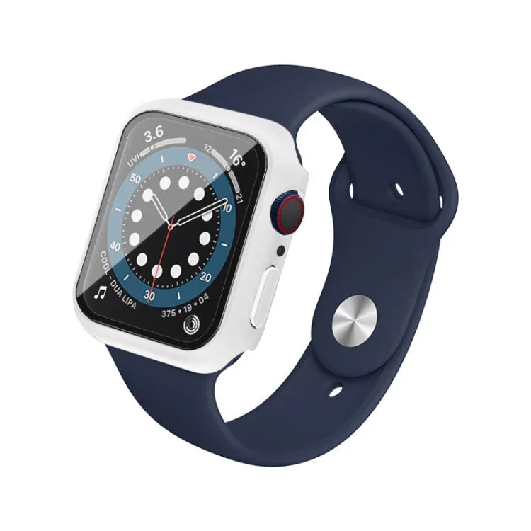 imak PC Frame Case with Tempered Glass Film, For Apple Watch Series 4/5/6/SE 1/2/3 40mm, For Apple Watch Series 4/5/6/SE 1/2/3 44mm, For Apple Watch Series 9 / 8 / 7 41mm, For Apple Watch Series 9 / 8 / 7 45mm                                           ...