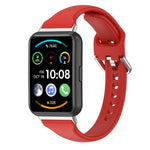 For Huawei Watch Fit 2 Small Waist Silicone Watch Band, S, L