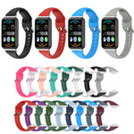 For Huawei Watch Fit 2 Small Waist Silicone Watch Band, S, L