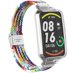Braided Nylon Buckle Integrated Watch Band, For Xiaomi Mi Band 7 Pro