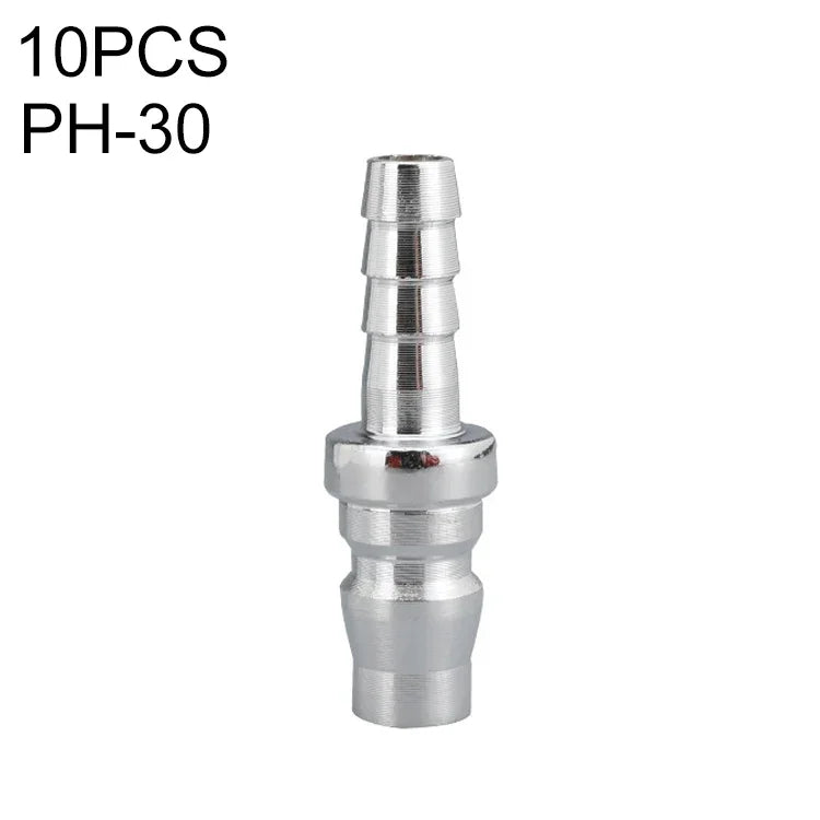 10pcs C-type Self-lock Air Tube Pneumatic Quick Fitting Connector, PF-20, PF-30, PF-40, PH-20, PH-30, PH-40, PM-20, PM-30, PM-40, PP-20, PP-30, PP-40, SF-20, SF-30, SF-40, SH-20, SH-30, SH-40, SM-20, SM-30, SM-40, SP-20, SP-30, SP-40, SF+PF-20, SF+PF-3...