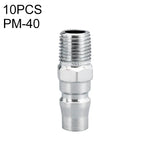 10pcs C-type Self-lock Air Tube Pneumatic Quick Fitting Connector, PF-20, PF-30, PF-40, PH-20, PH-30, PH-40, PM-20, PM-30, PM-40, PP-20, PP-30, PP-40, SF-20, SF-30, SF-40, SH-20, SH-30, SH-40, SM-20, SM-30, SM-40, SP-20, SP-30, SP-40, SF+PF-20, SF+PF-3...