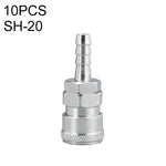 10pcs C-type Self-lock Air Tube Pneumatic Quick Fitting Connector, PF-20, PF-30, PF-40, PH-20, PH-30, PH-40, PM-20, PM-30, PM-40, PP-20, PP-30, PP-40, SF-20, SF-30, SF-40, SH-20, SH-30, SH-40, SM-20, SM-30, SM-40, SP-20, SP-30, SP-40, SF+PF-20, SF+PF-3...