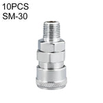 10pcs C-type Self-lock Air Tube Pneumatic Quick Fitting Connector, PF-20, PF-30, PF-40, PH-20, PH-30, PH-40, PM-20, PM-30, PM-40, PP-20, PP-30, PP-40, SF-20, SF-30, SF-40, SH-20, SH-30, SH-40, SM-20, SM-30, SM-40, SP-20, SP-30, SP-40, SF+PF-20, SF+PF-3...