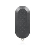 For Fiat 3 Button Folding Car Key Case Remote Control Shell SIP22, Black Switch Button, White Switch Button, Black Special Button, White Switch Trunk Button