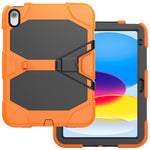 Rugged Silicone Hard PC Tablet Case with Holder, For iPad 10th Gen 10.9 2022