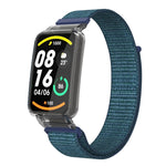 Integrated PC Protective Case + Nylon Loop Watch Band, For Xiaomi Mi Band 7 Pro