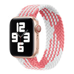 Nylon Single-turn Braided Watch Band For Apple Watch Series 8&7 41mm / SE 2&6&SE&5&4 40mm / 3&2&1 38mm, For Apple Watch Series 8&7 41mm,145mm, For Apple Watch Series 8&7 41mm, 145mm