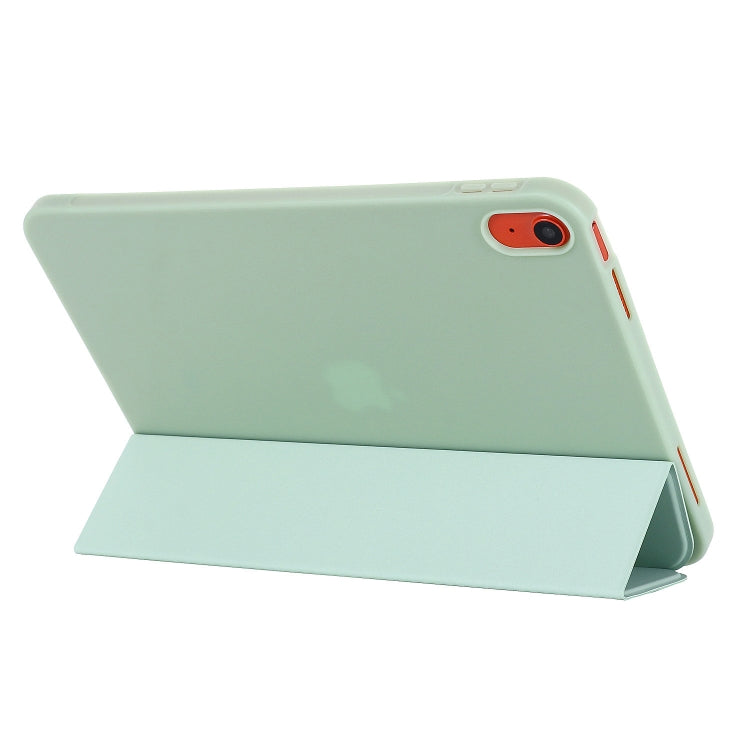 Tri-fold Holder Tablet Leather Case, For iPad 10th Gen 10.9 2022