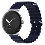 Ocean Silicone Watch Band, For Google Pixel Watch 4 / 3 / 2 / 1 41mm