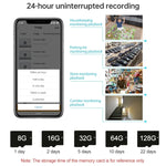 DP27 1080P Clock Plug Card WiFi Camera, Support Two-way Voice Intercom & Mobile Monitoring, US Plug, EU Plug