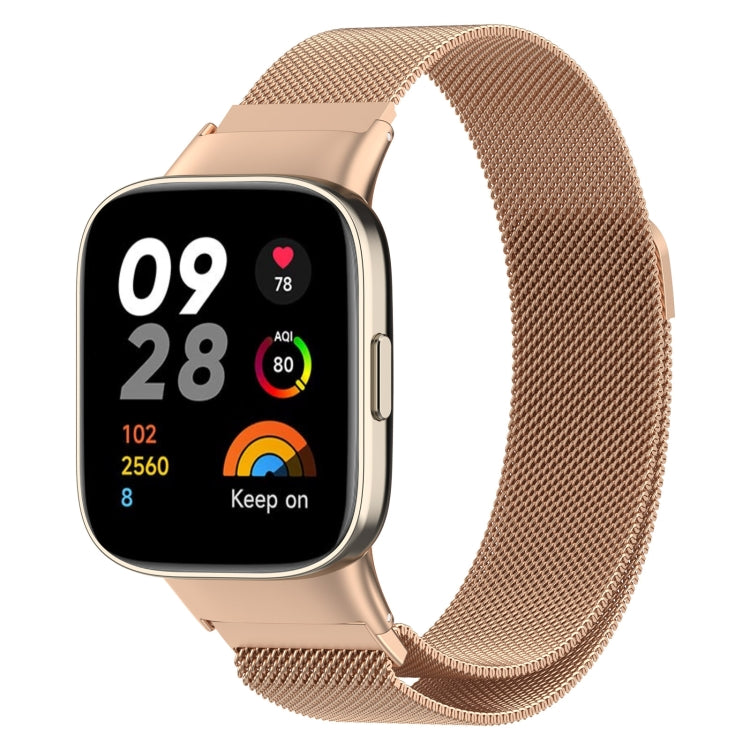 Milanese Metal Watch Band, For Xiaomi Redmi Watch 3 / Mi Watch Lite 3