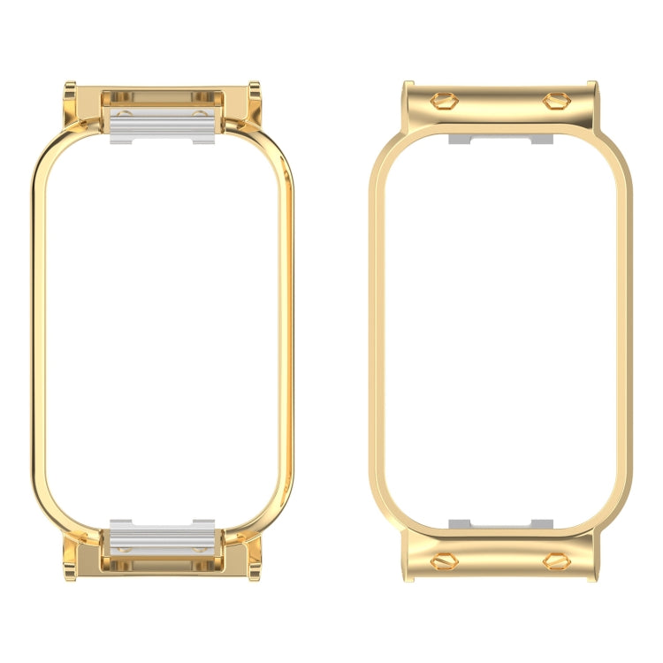 Metal Frame Watch Protective Case, For Redmi Band 2