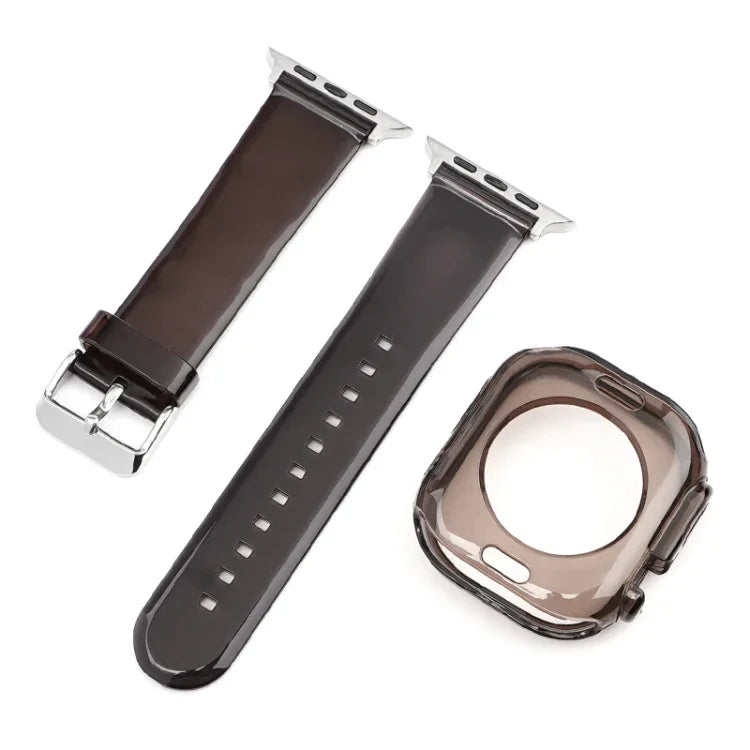 Glacier Jelly Clear TPU Case Watch Band, For Apple Watch Ultra 3 / 2 / 1 49mm