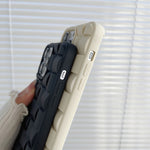 3D Cube Weave Texture Skin Feel Phone Case, For iPhone 13, For iPhone 12 Pro Max, For iPhone 12 Pro