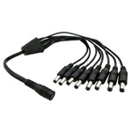 DC Female to DC Male Power Connection Extension Cable, 0.37m 4 in 1, 0.42m 8 in 1, 0.37m 2 in 1, 0.37m 6 in 1, 0.37m 3 in 1, 0.5m 16 in 1