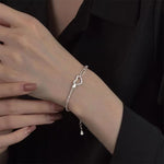 Sterling Silver Gypsophila Beanie Ladies Bracelet, Specification:SL0004, SL0004, SL0153, SL0543, SL0490, SL0654, SL0661, SL0754, SL0700, XL0140, JL0004 Anklet