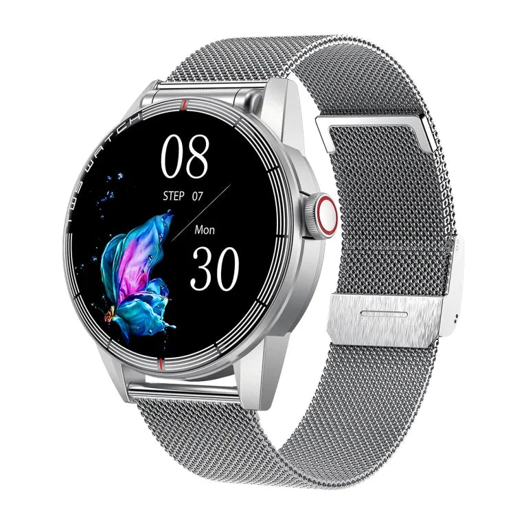 R6 1.32 inch Round Screen 2 in 1 Bluetooth Earphone Smart Watch, Support Bluetooth Call / Health Monitoring