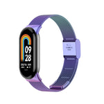 Milanese Buckle Metal Watch Band, For Xiaomi Mi Band 8