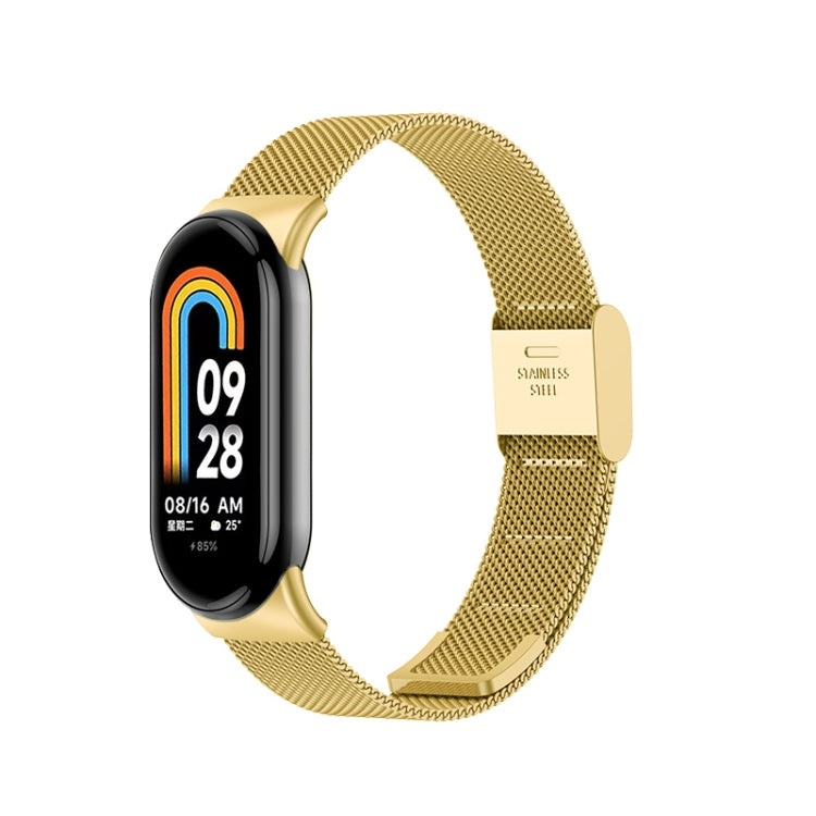 Milanese Buckle Metal Watch Band, For Xiaomi Mi Band 8